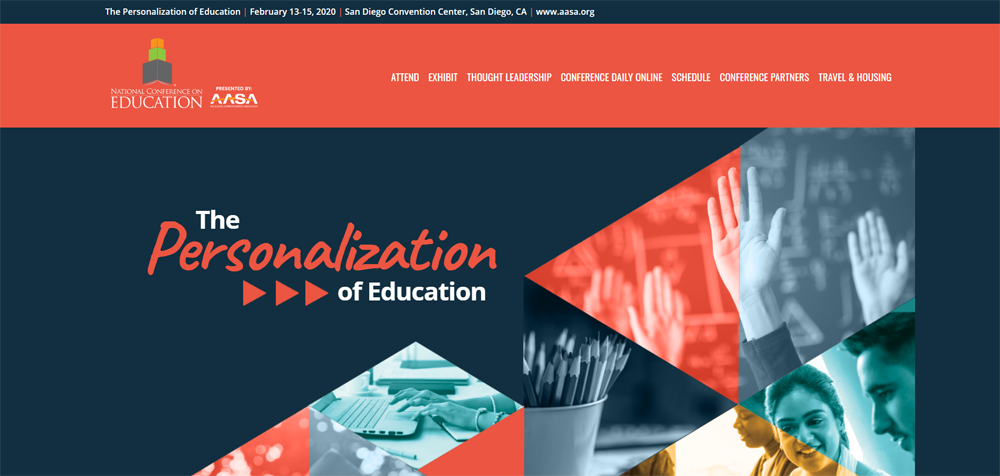 The Personalization of Education Conference in San Diego